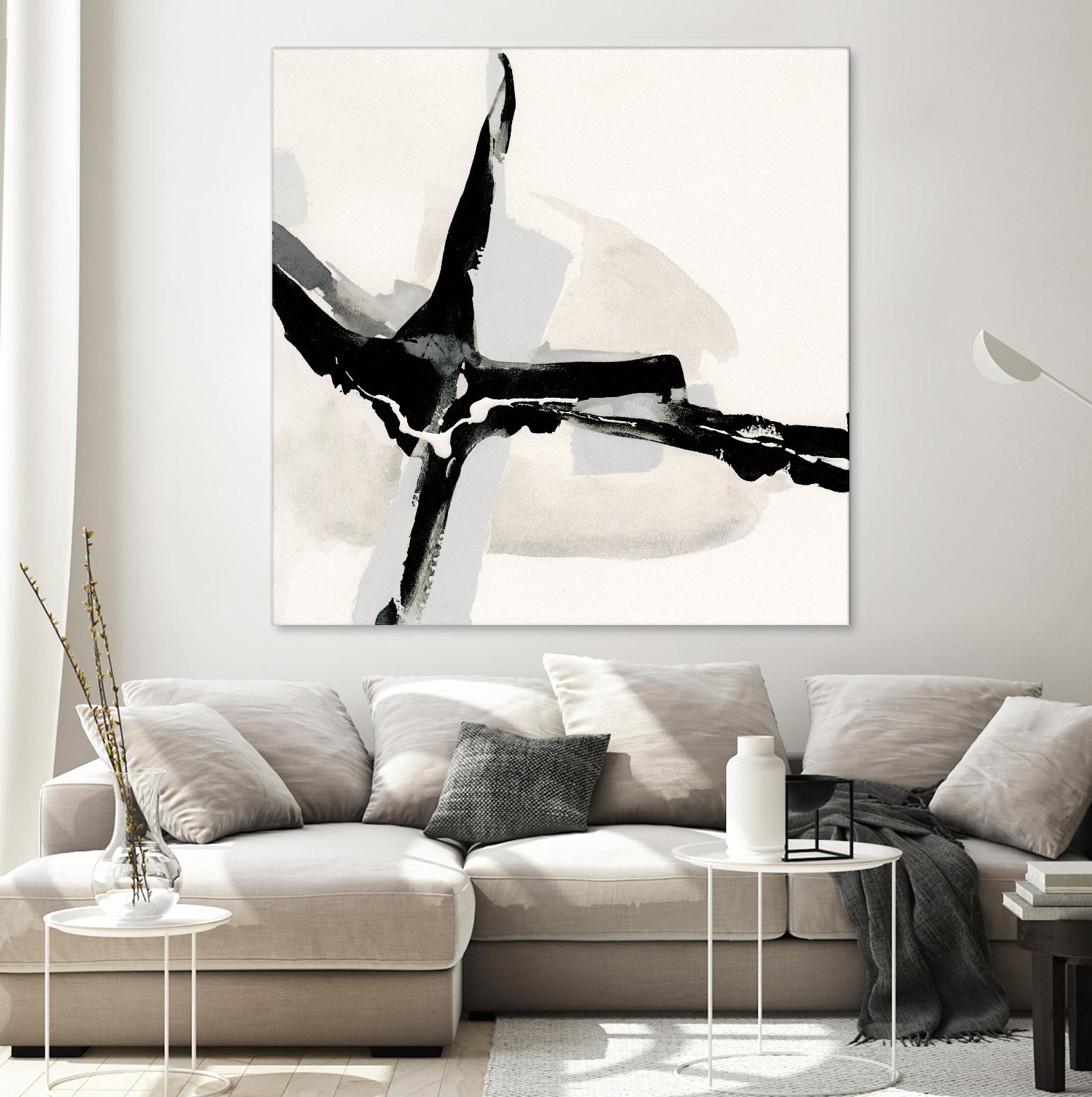 Creamy Neutral I by Chris Paschke on GIANT ART - white abstract