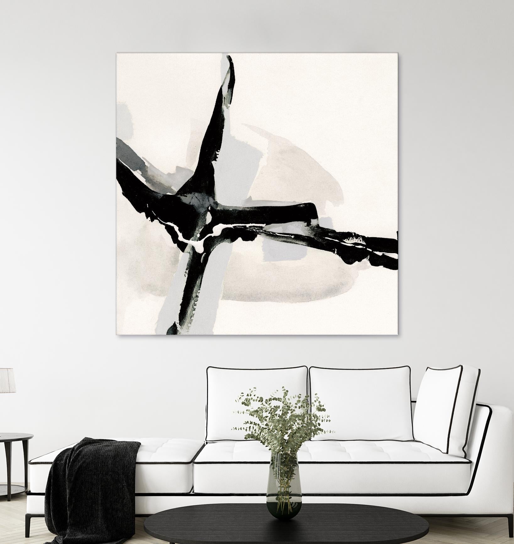 Creamy Neutral I by Chris Paschke on GIANT ART - white abstract