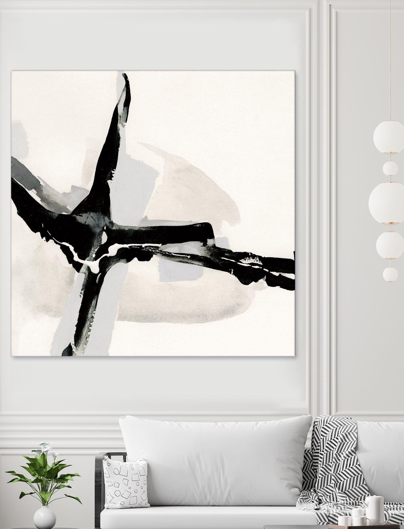 Creamy Neutral I by Chris Paschke on GIANT ART - white abstract