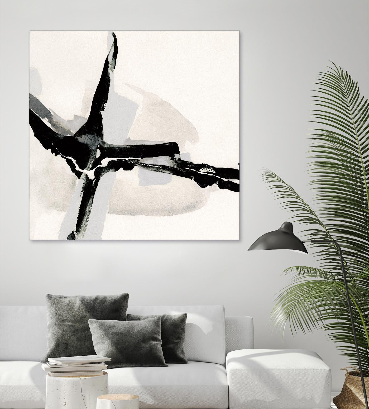 Creamy Neutral I by Chris Paschke on GIANT ART - white abstract