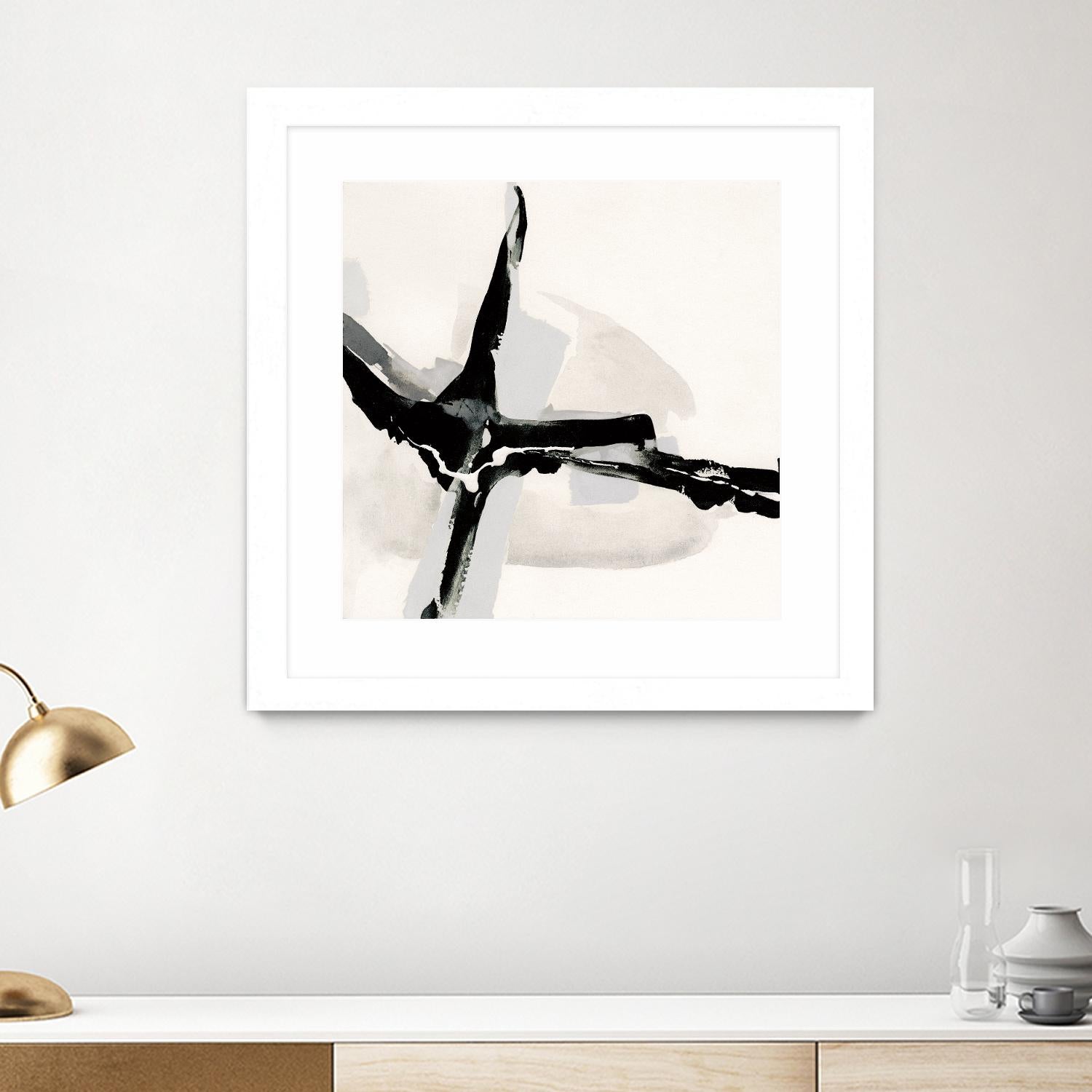 Creamy Neutral I by Chris Paschke on GIANT ART - white abstract