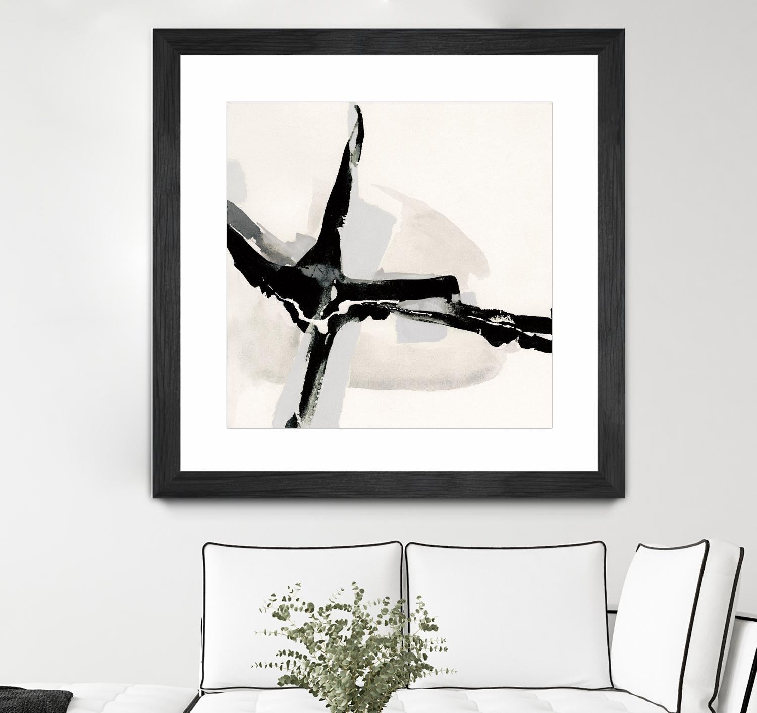 Creamy Neutral I by Chris Paschke on GIANT ART - white abstract