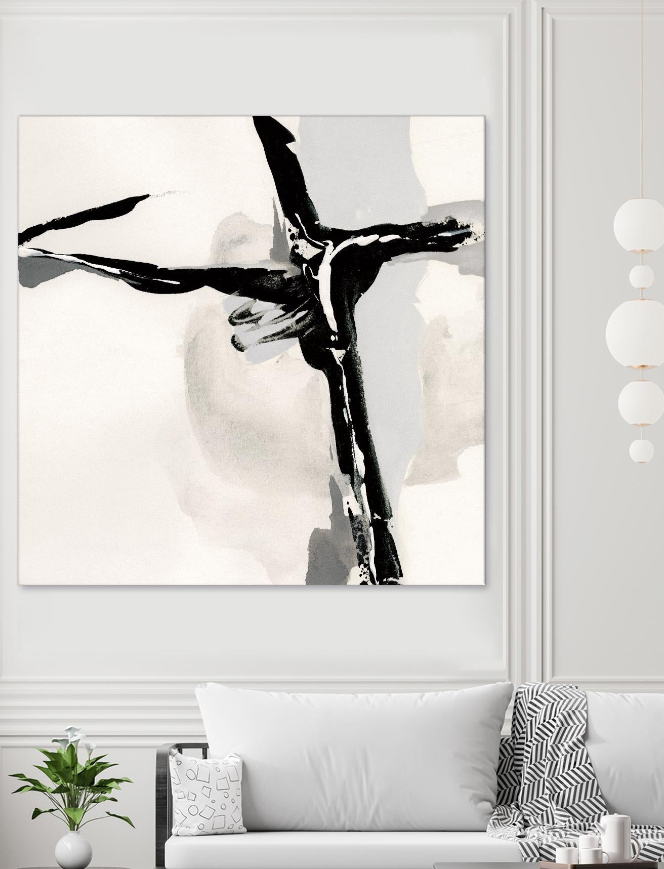 Creamy Neutral II by Chris Paschke on GIANT ART - white abstract