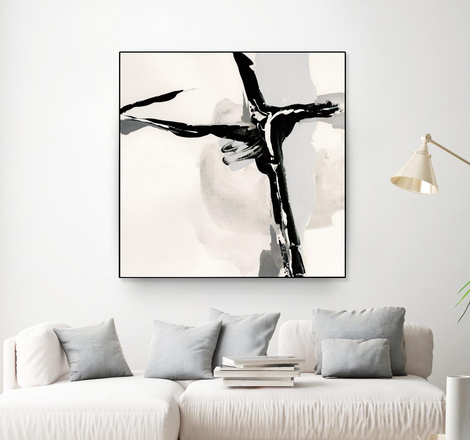 Creamy Neutral II by Chris Paschke on GIANT ART - white abstract