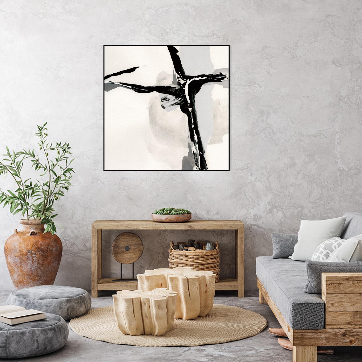 Creamy Neutral II by Chris Paschke on GIANT ART - white abstract