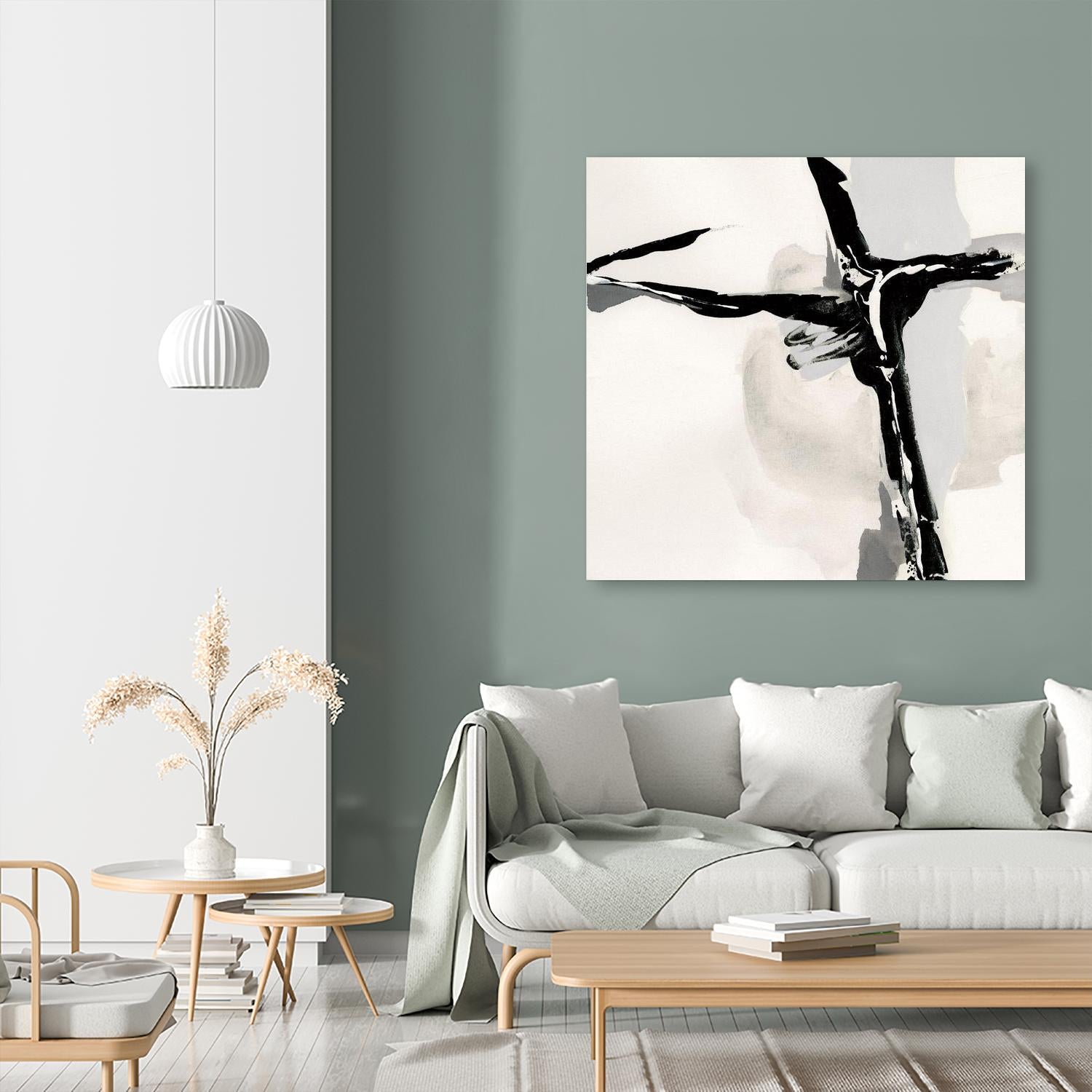 Creamy Neutral II by Chris Paschke on GIANT ART - white abstract