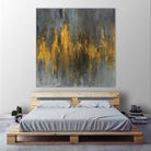 Black and Gold Abstract by Danhui Nai on GIANT ART - multi abstract abstract