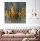 Black and Gold Abstract by Danhui Nai on GIANT ART - multi abstract abstract