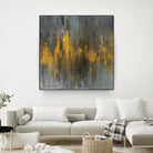 Black and Gold Abstract by Danhui Nai on GIANT ART - multi abstract abstract
