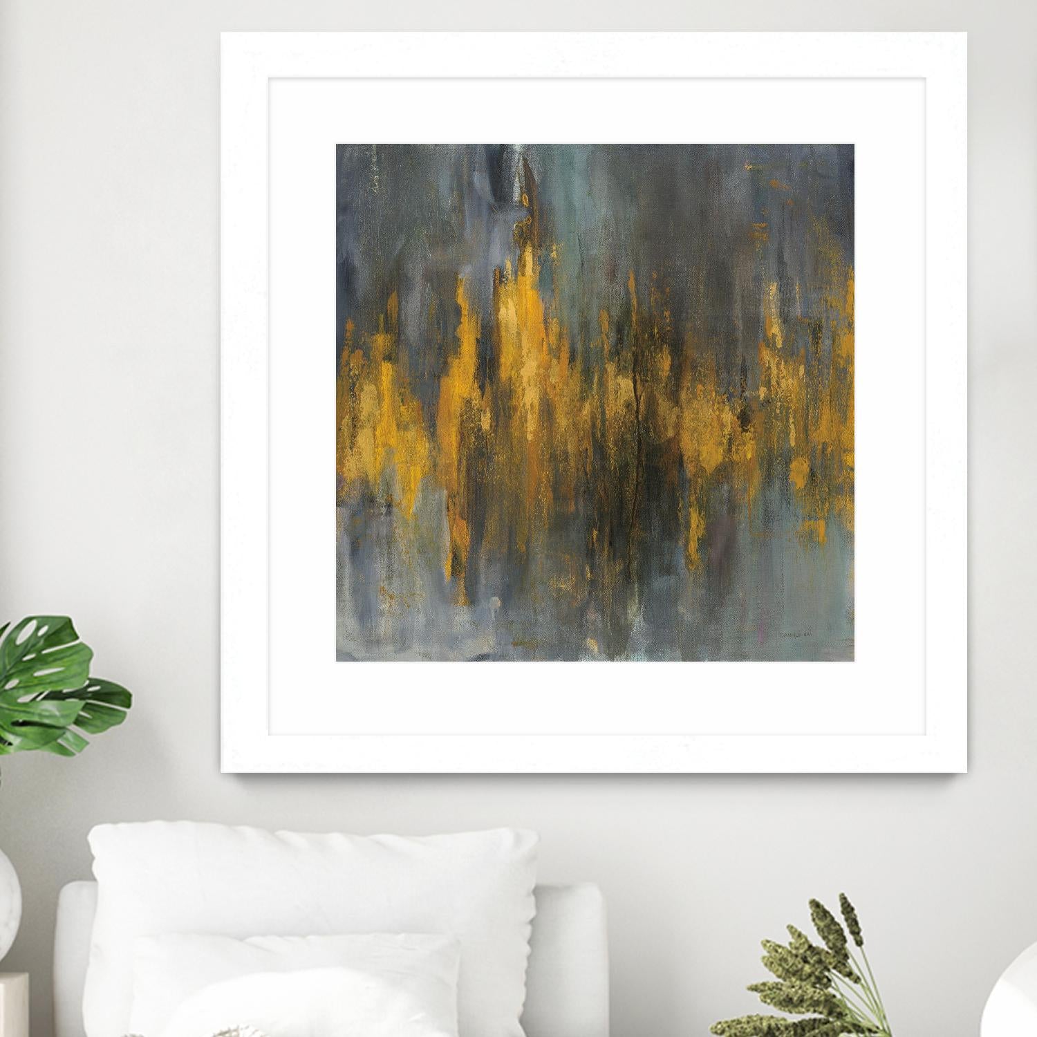 Black and Gold Abstract by Danhui Nai on GIANT ART - multi abstract abstract