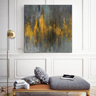 Black and Gold Abstract by Danhui Nai on GIANT ART - multi abstract abstract