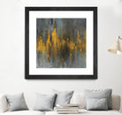 Black and Gold Abstract by Danhui Nai on GIANT ART - multi abstract abstract