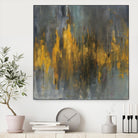 Black and Gold Abstract by Danhui Nai on GIANT ART - multi abstract abstract