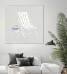 Serene Seaside III Tan by James Wiens on GIANT ART - multi coastal & nautical beach