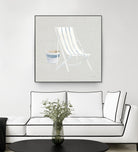 Serene Seaside III Tan by James Wiens on GIANT ART - multi coastal & nautical beach