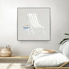 Serene Seaside III Tan by James Wiens on GIANT ART - multi coastal & nautical beach