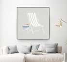 Serene Seaside III Tan by James Wiens on GIANT ART - multi coastal & nautical beach