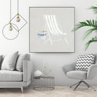 Serene Seaside III Tan by James Wiens on GIANT ART - multi coastal & nautical beach