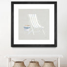 Serene Seaside III Tan by James Wiens on GIANT ART - multi coastal & nautical beach