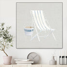 Serene Seaside III Tan by James Wiens on GIANT ART - multi coastal & nautical beach
