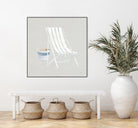 Serene Seaside III Tan by James Wiens on GIANT ART - multi coastal & nautical beach