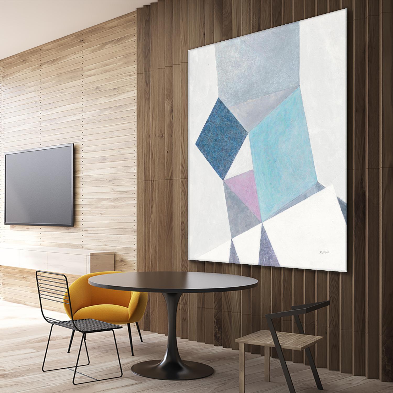 Bay Bridge V1 by Terri Burris on GIANT ART - whites & creams abstract abstract