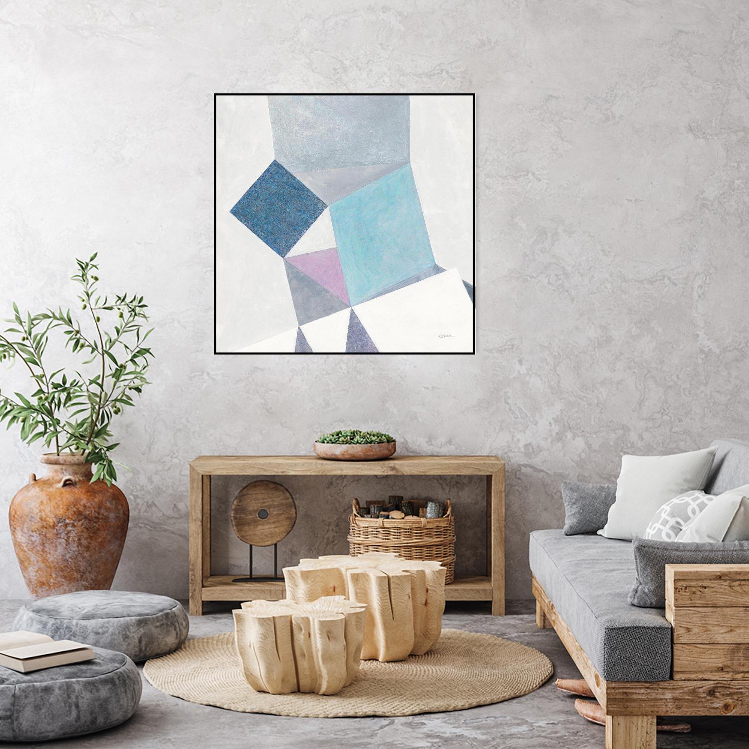 Bay Bridge V1 by Terri Burris on GIANT ART - whites & creams abstract abstract