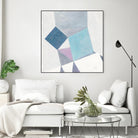 Bay Bridge V1 by Terri Burris on GIANT ART - whites & creams abstract abstract