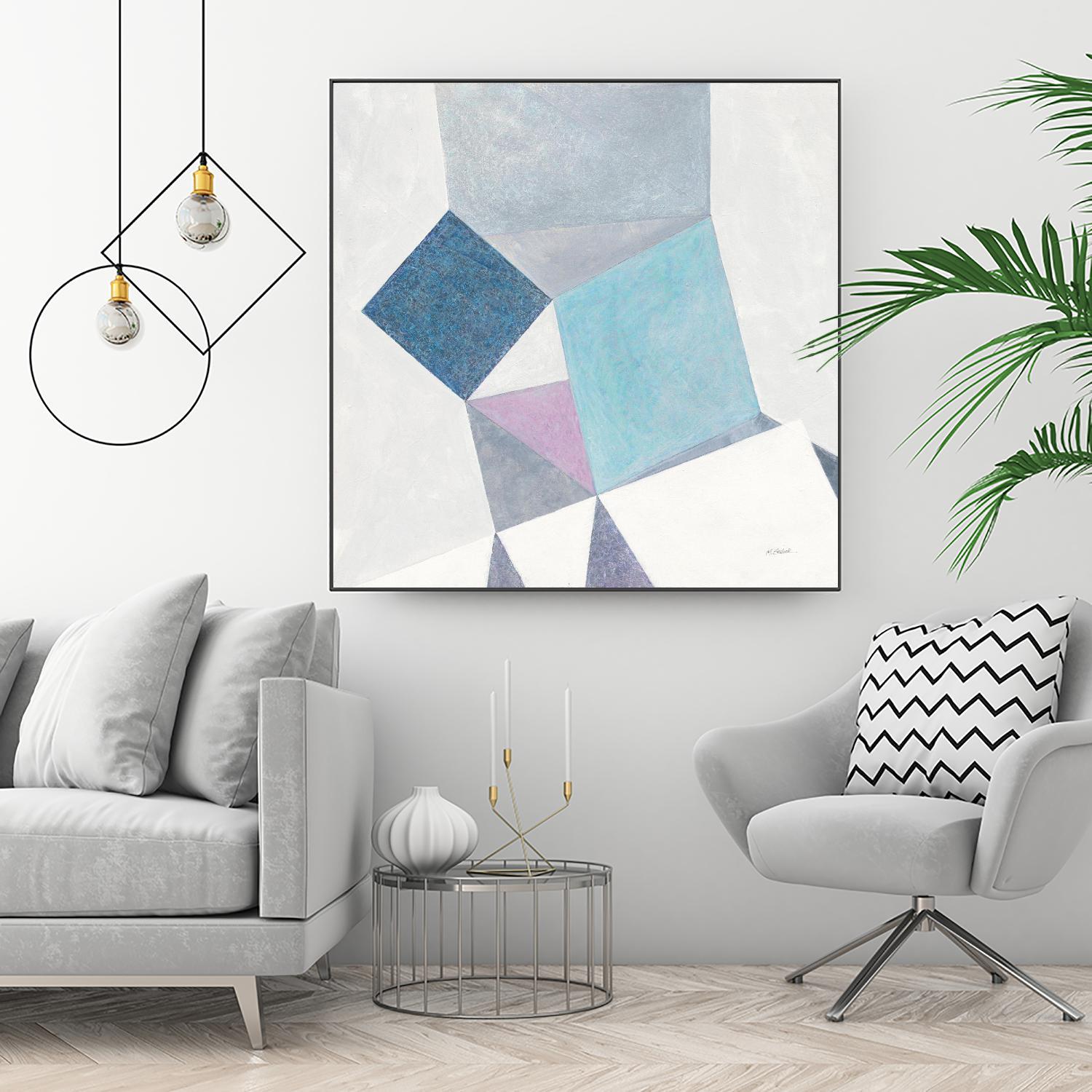 Bay Bridge V1 by Terri Burris on GIANT ART - whites & creams abstract abstract