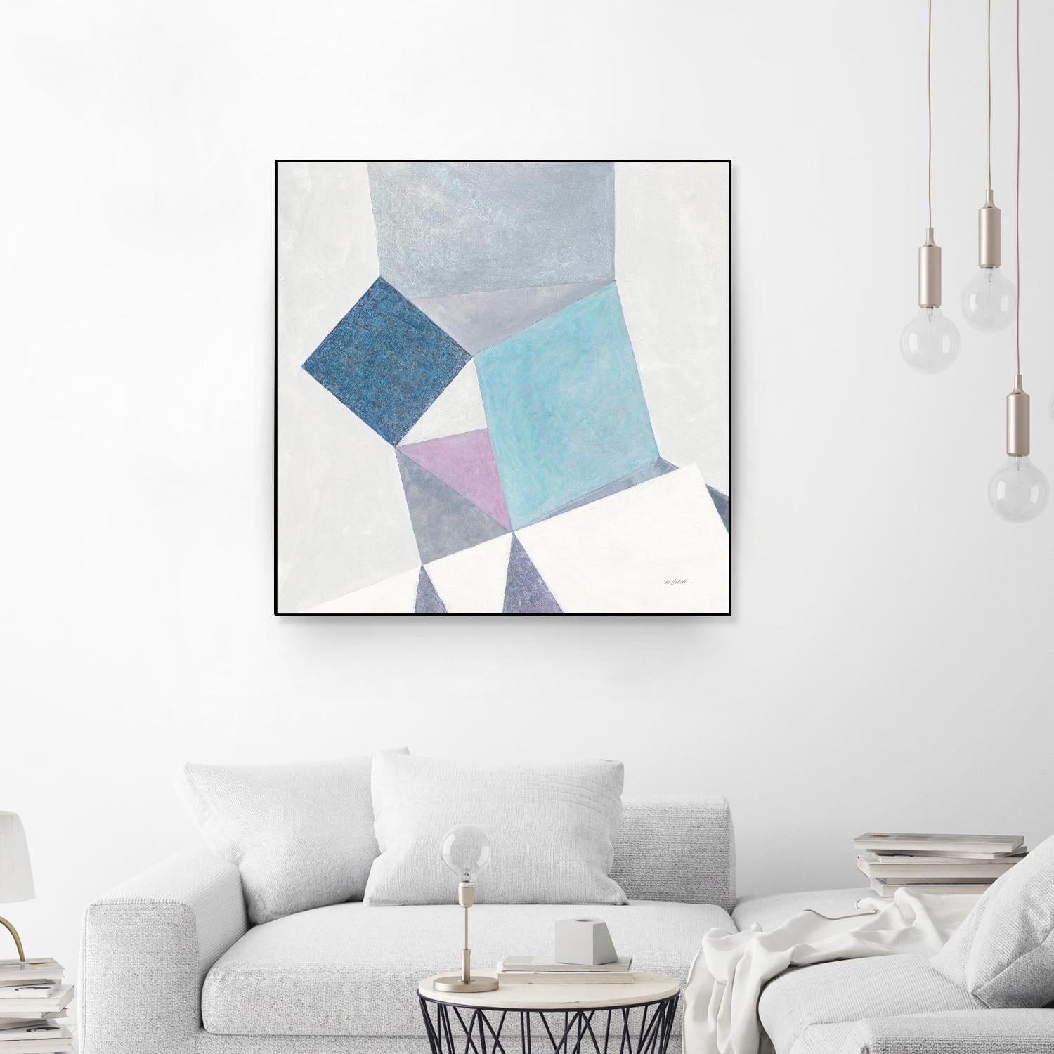 Bay Bridge V1 by Terri Burris on GIANT ART - whites & creams abstract abstract