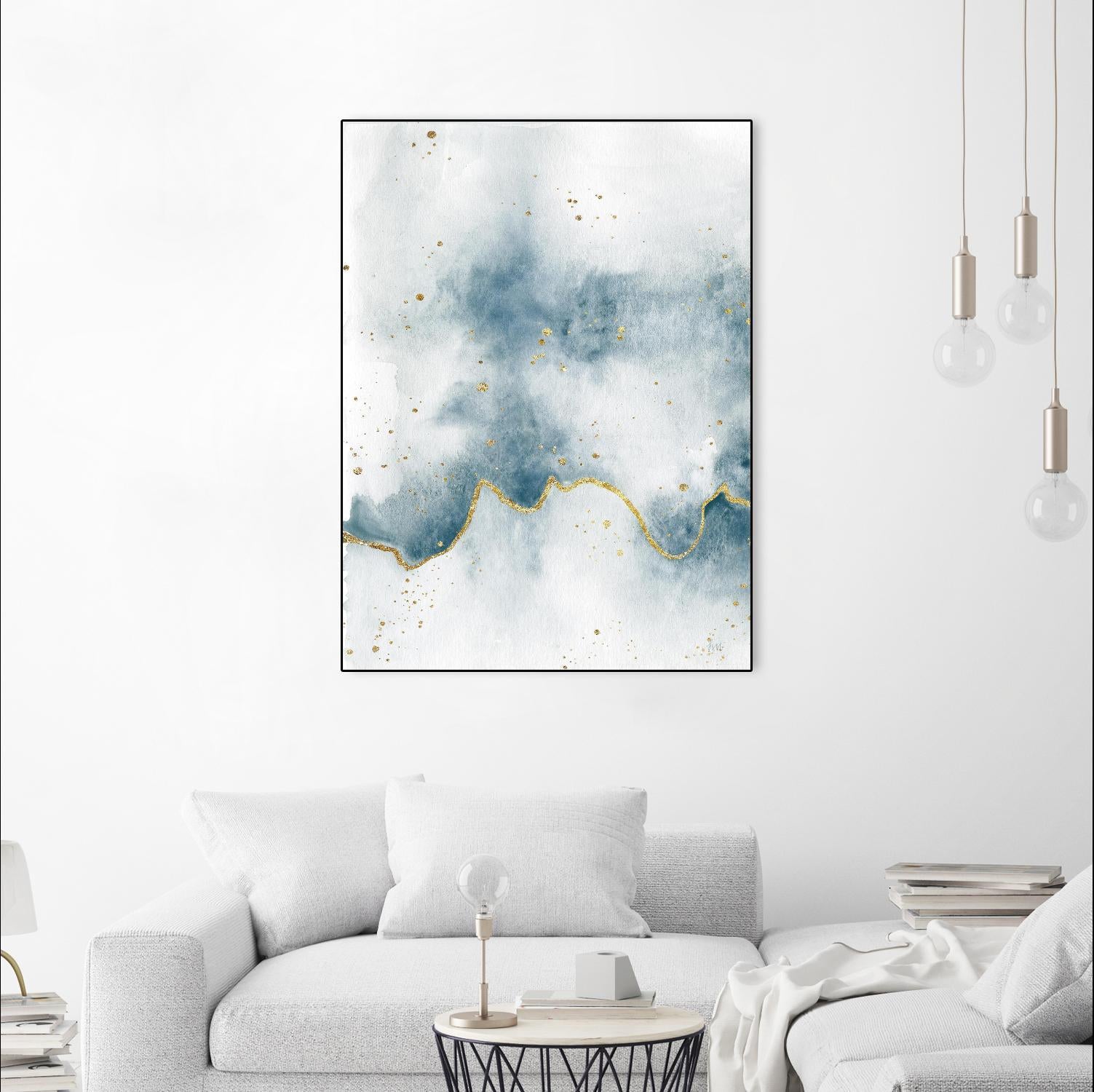 Flow with Gold II by Laura Marshall on GIANT ART - multi abstract abstract