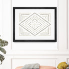 Daisy Dots Tile II Neutral by Wild Apple on GIANT ART - multi abstract abstract