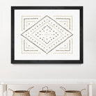 Daisy Dots Tile II Neutral by Wild Apple on GIANT ART - multi abstract abstract
