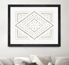 Daisy Dots Tile II Neutral by Wild Apple on GIANT ART - multi abstract abstract