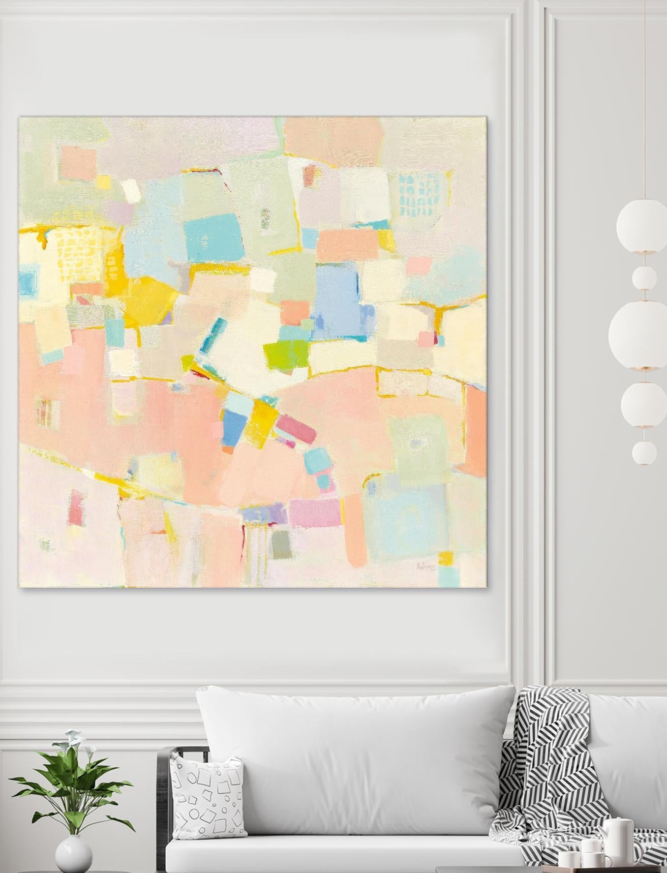 Block Party by Phyllis Adams on GIANT ART - multi abstract abstract