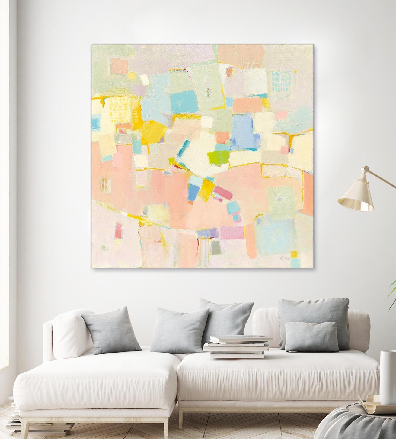Block Party by Phyllis Adams on GIANT ART - multi abstract abstract