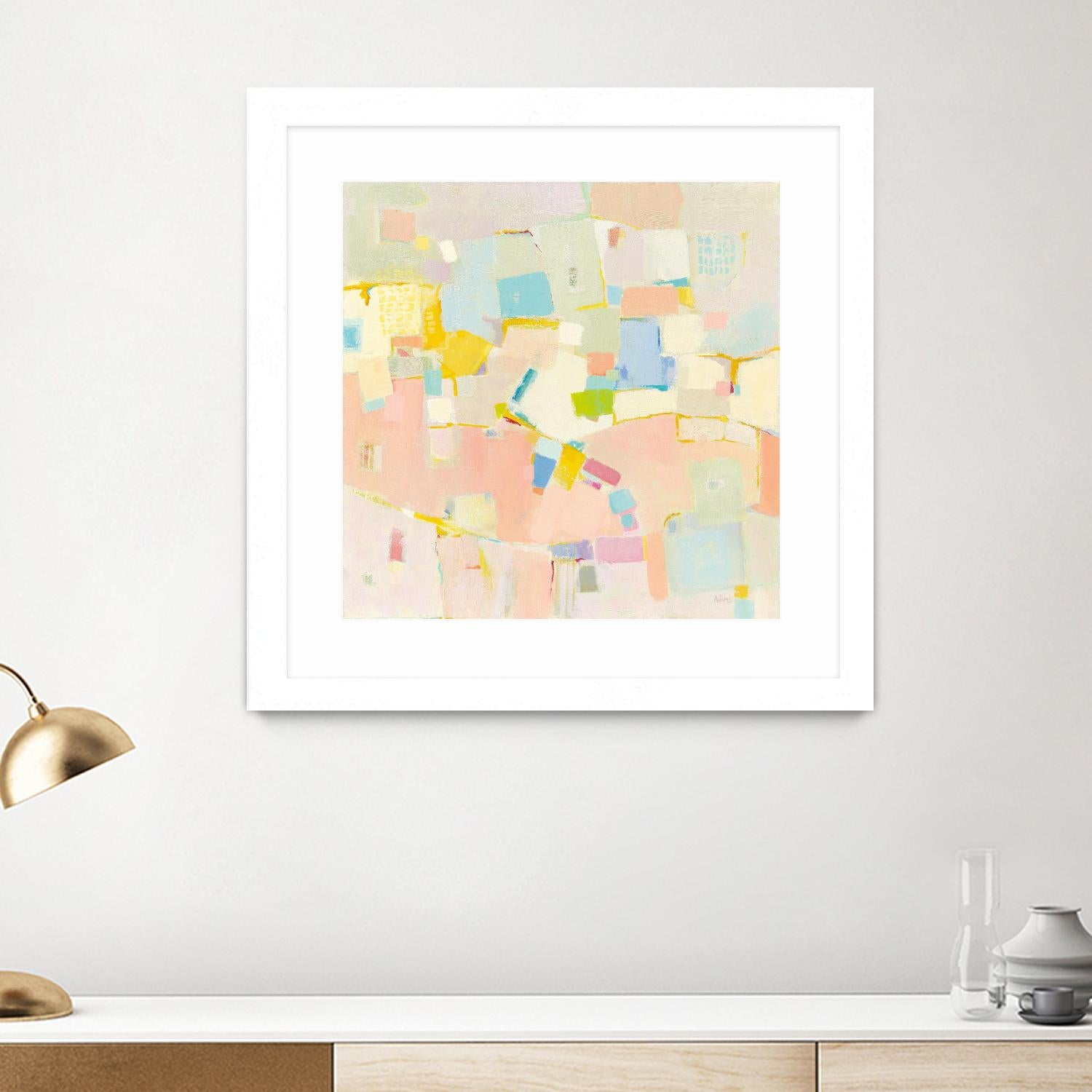 Block Party by Phyllis Adams on GIANT ART - multi abstract abstract