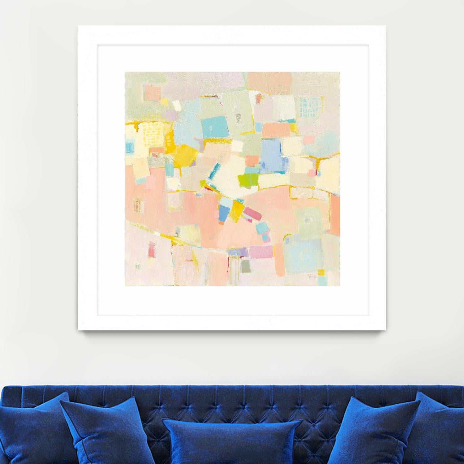 Block Party by Phyllis Adams on GIANT ART - multi abstract abstract