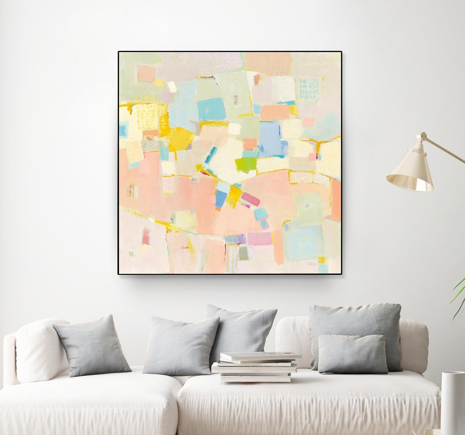 Block Party by Phyllis Adams on GIANT ART - multi abstract abstract