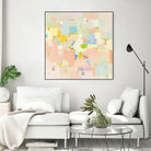 Block Party by Phyllis Adams on GIANT ART - multi abstract abstract