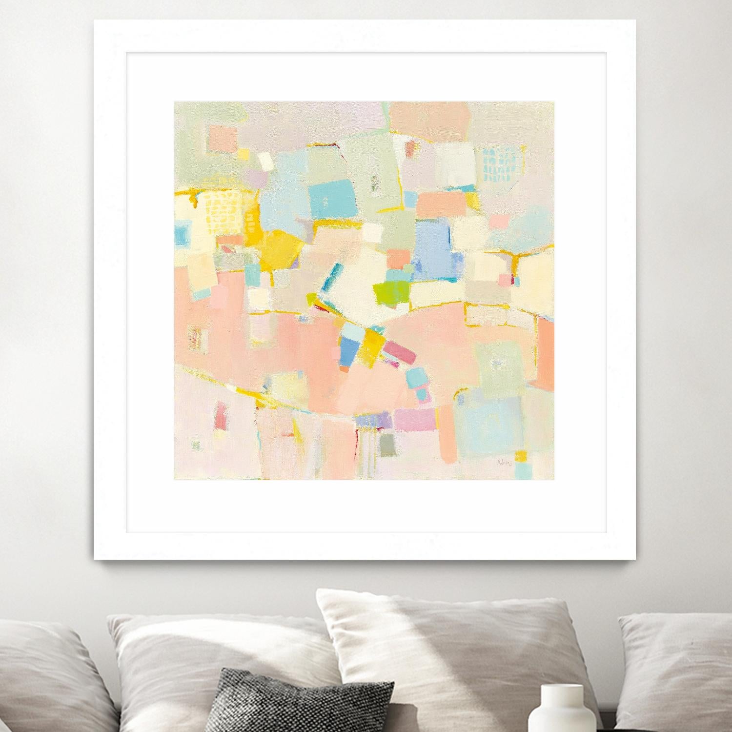 Block Party by Phyllis Adams on GIANT ART - multi abstract abstract