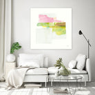 Stacks II v2 by Melissa Averinos on GIANT ART - pink abstract orange