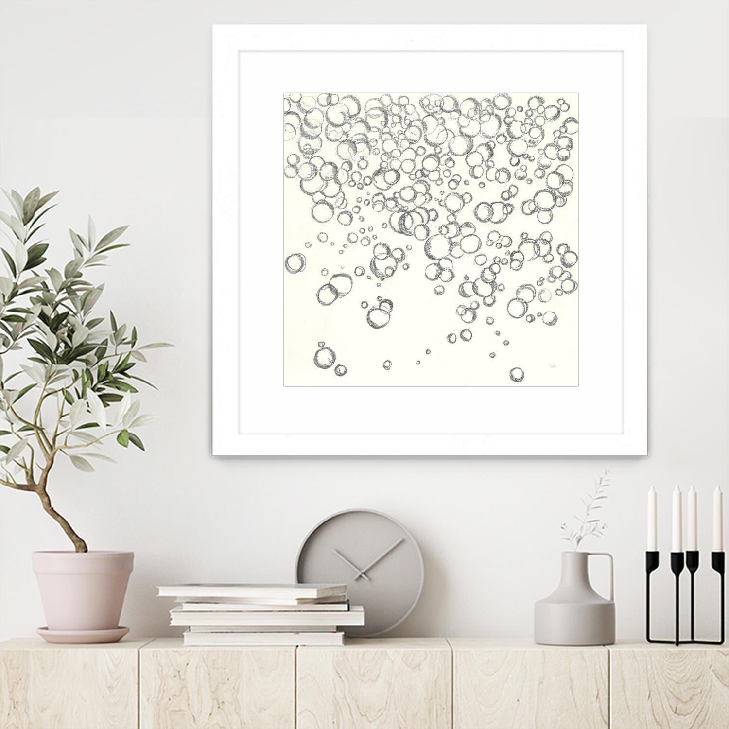 Bubbles I by Chris Paschke on GIANT ART - multi abstract abstract