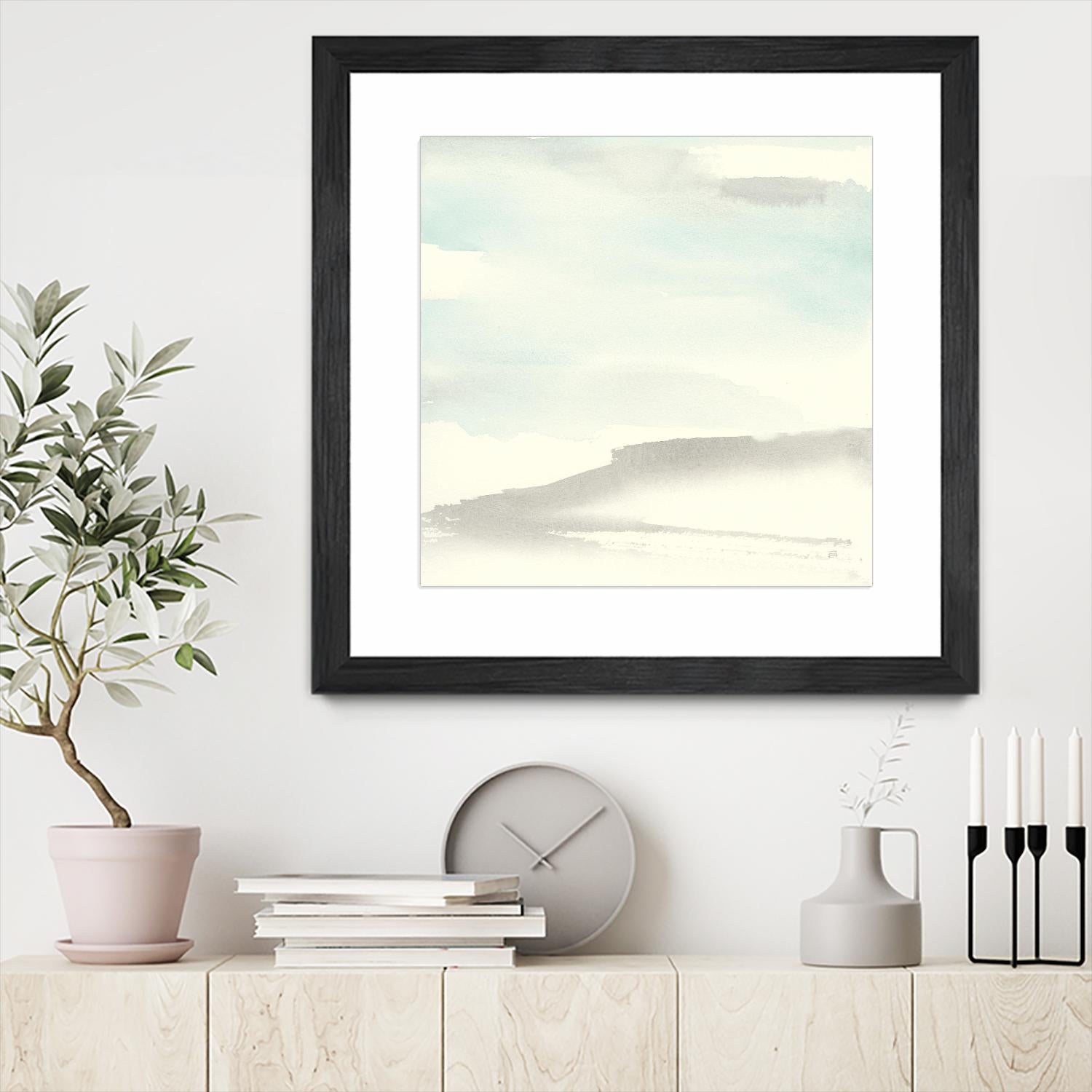 Teal Sky II by Chris Paschke on GIANT ART - multi abstract abstract