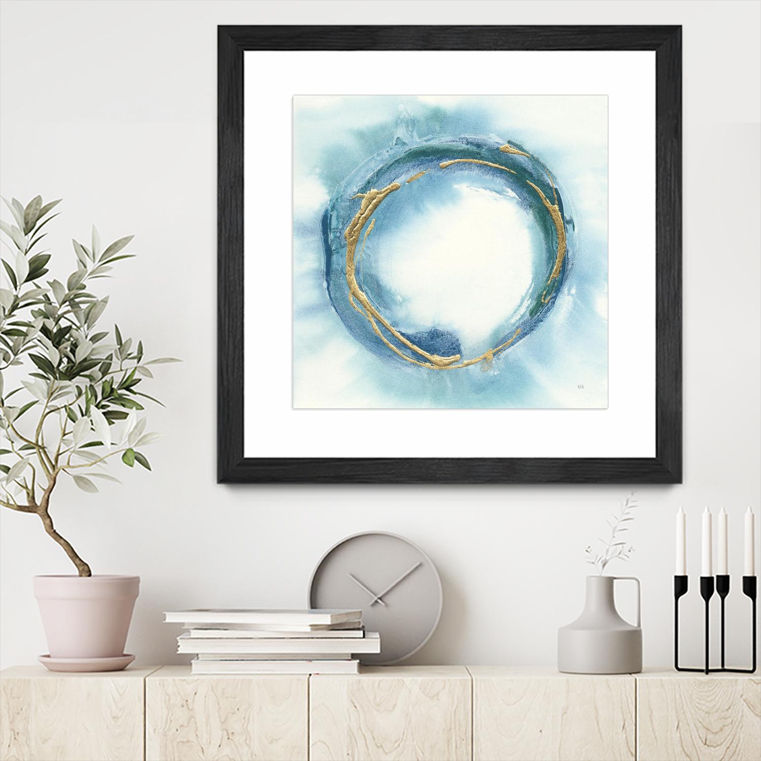 Buddha Enso by Chris Paschke on GIANT ART - multi abstract abstract