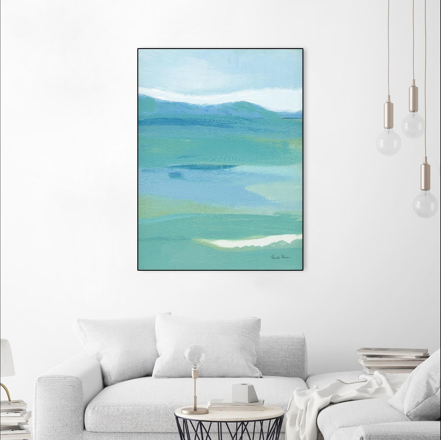 Coastal Bliss II by Farida Zaman on GIANT ART - multi abstract abstract