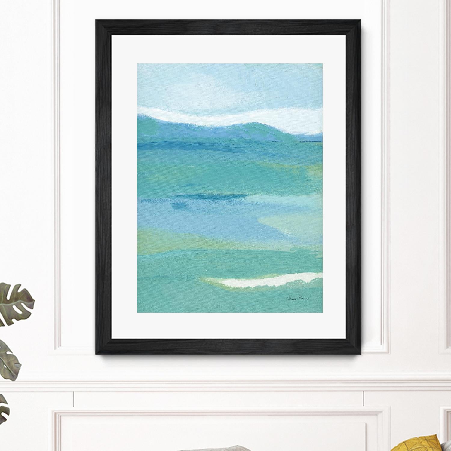 Coastal Bliss II by Farida Zaman on GIANT ART - multi abstract abstract