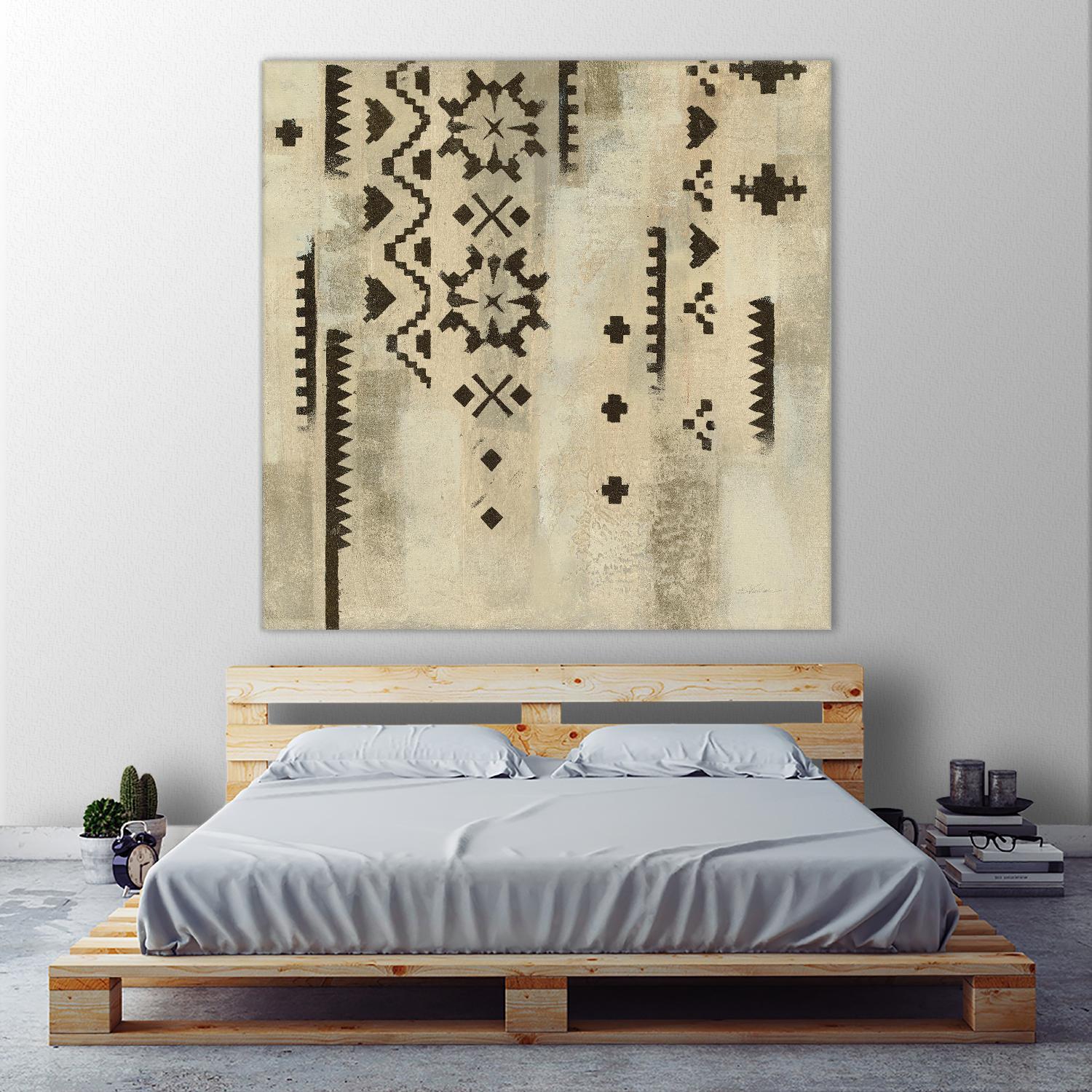 Scandanavian Mood V by Silvia Vassileva on GIANT ART - multi abstract brown