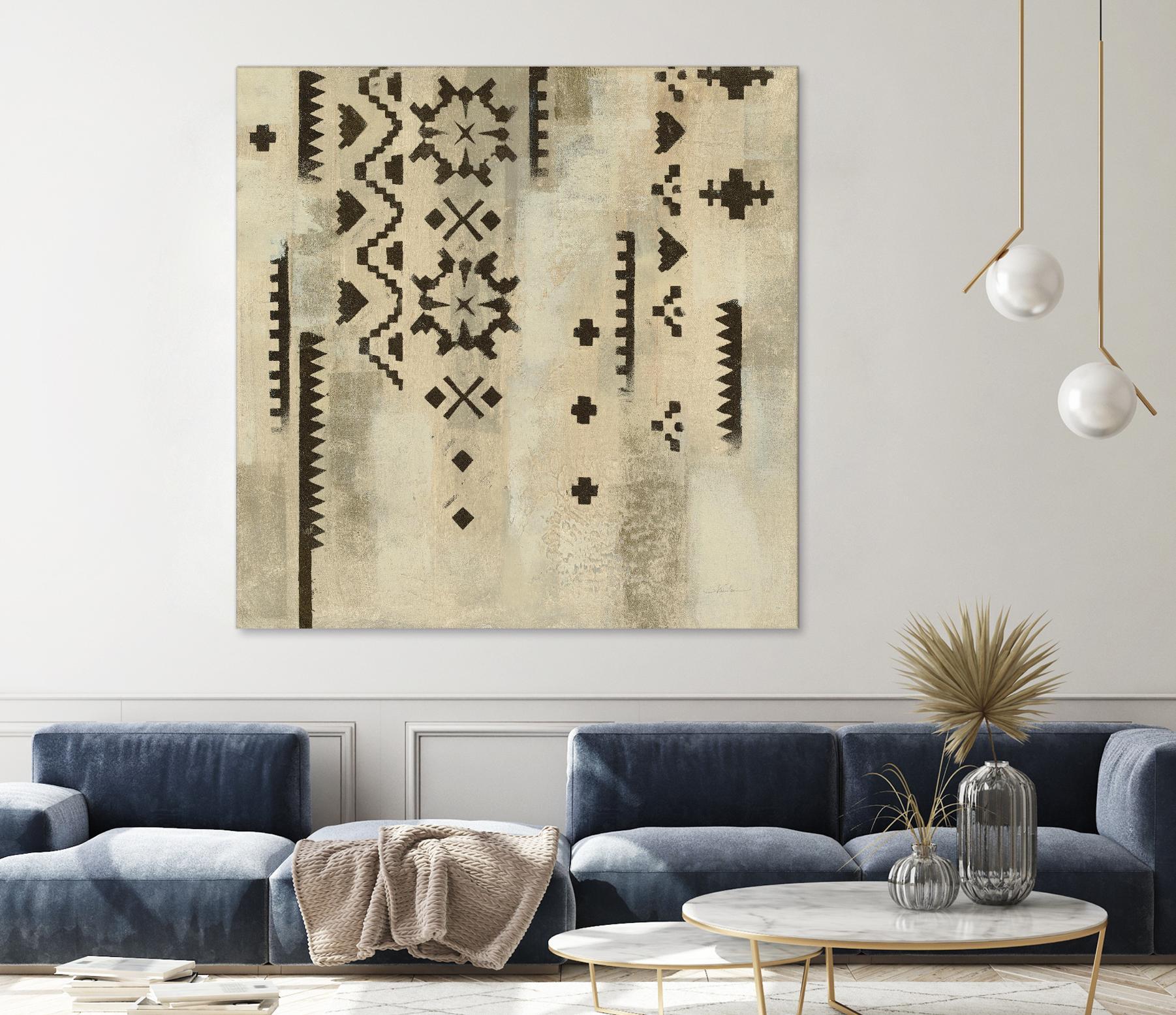 Scandanavian Mood V by Silvia Vassileva on GIANT ART - multi abstract brown