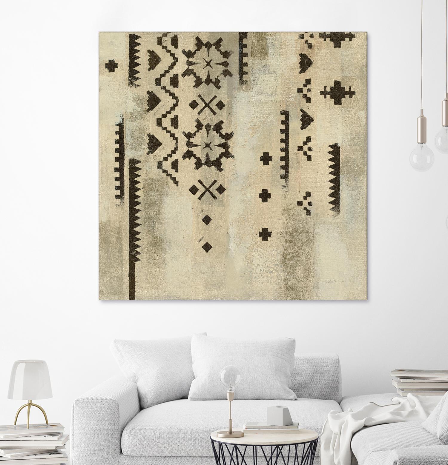 Scandanavian Mood V by Silvia Vassileva on GIANT ART - multi abstract brown